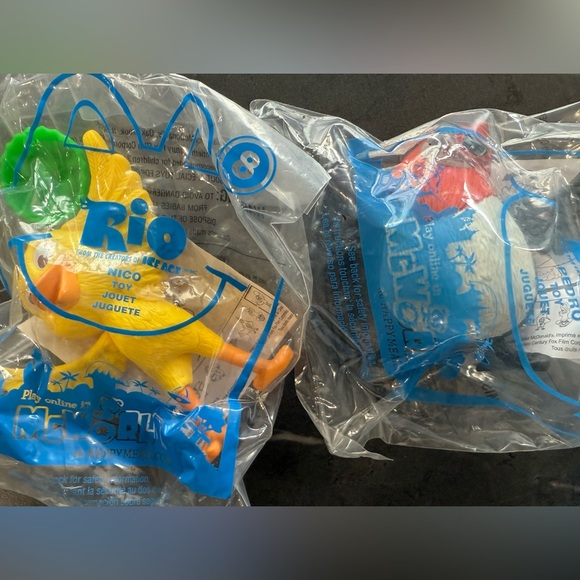 McDonald's Happy Meal Toys -Kung Fu Panda 2, Rio, The Croods, Madagascar 3. - Picture 6 of 8